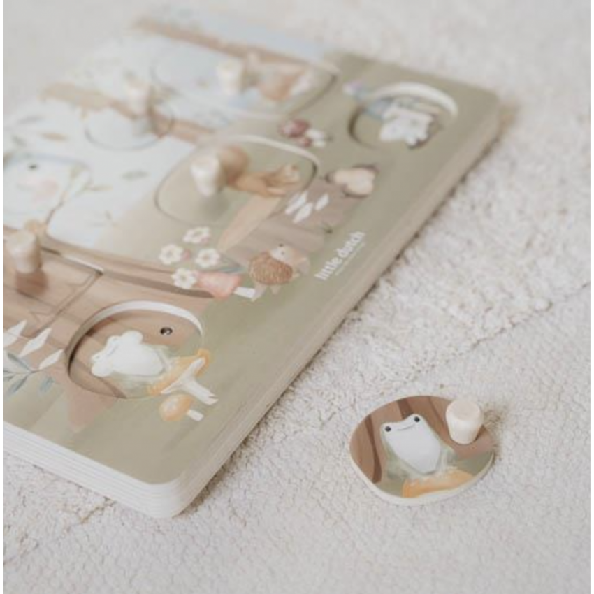 Дървен Музикален Пъзел Forest Friends