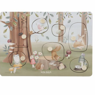 Дървен Музикален Пъзел Forest Friends