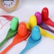 Дървена игра за баланс с яйца Дървена игра за баланс с яйца