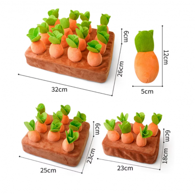 Голяма кутия с меки моркови