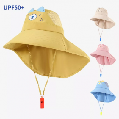 Детска шапка с UV защита 