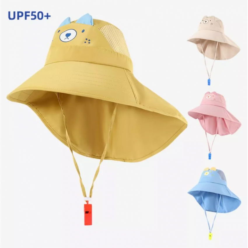 Детска шапка с UV защита 